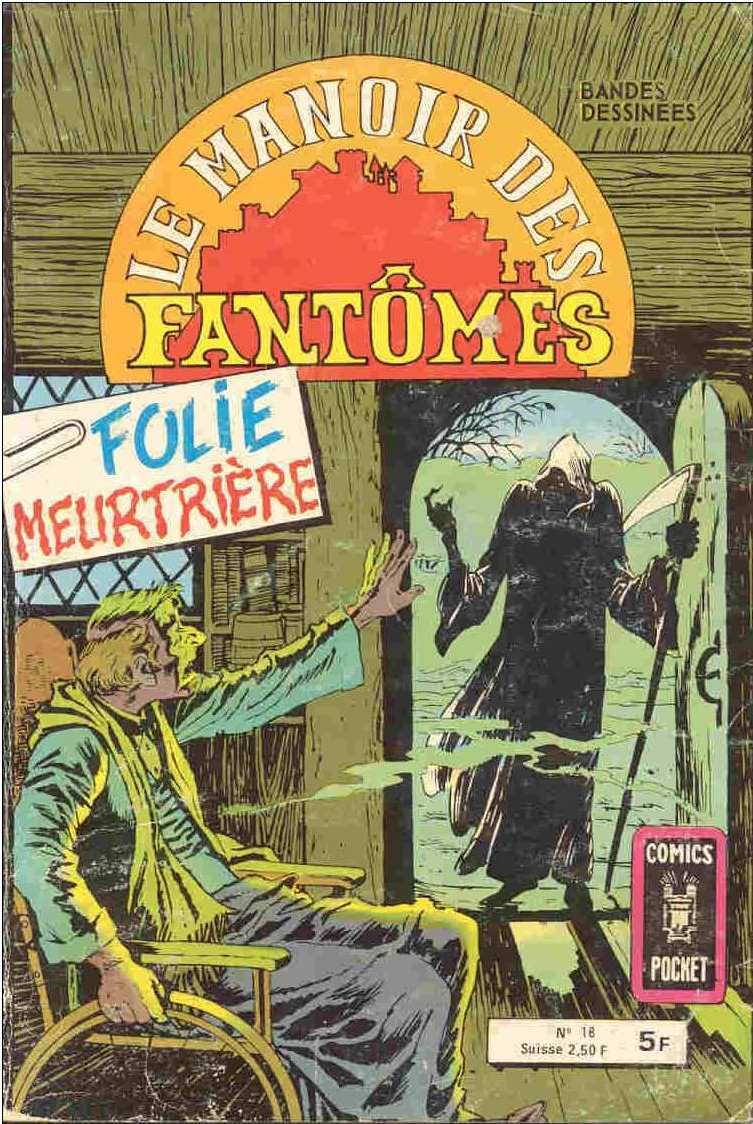 Scan de la Couverture Le Manoir Des Fantmes n 18